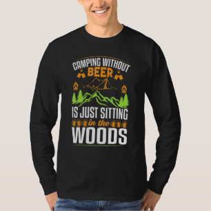 Camping Beer Pappa Son T Shirt
