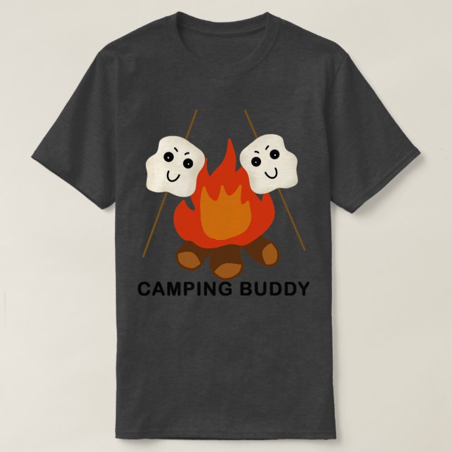 Camping BUDDY T Shirt (Design framsida)