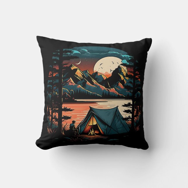 Camping by Sjö Kudde (Framsida)