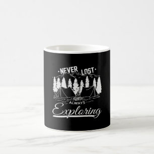 Camping Camper Campfire Funny Gift Idea Kaffemugg