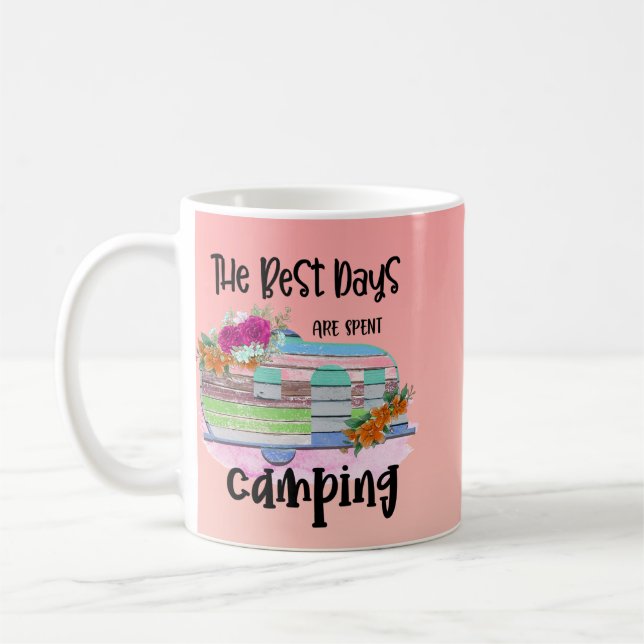 Camping Camper Kaffemugg (Vänster)