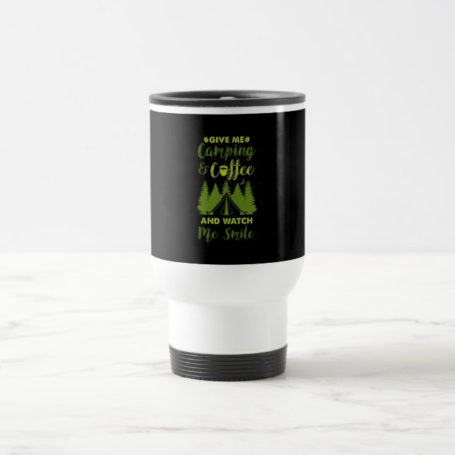 Camping Camper Koffepresent Resemugg (Center)