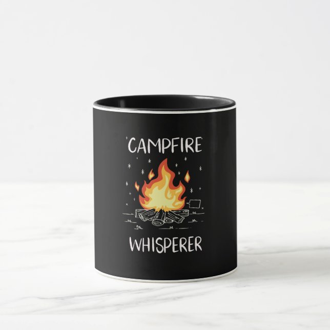 Camping Campfire Mugg (Center)