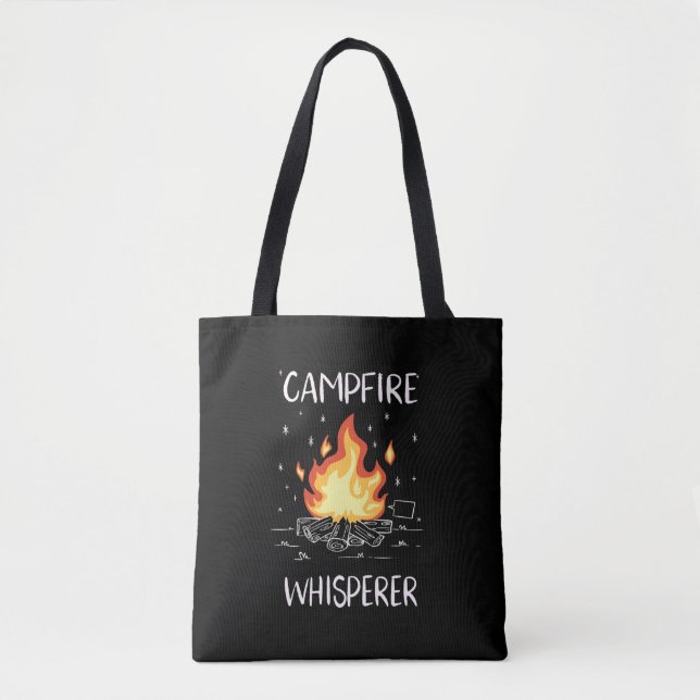 Camping Campfire Tygkasse (Framsida)