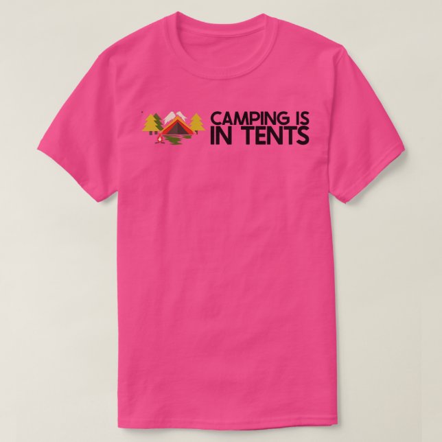 Camping Camping finns i Tält 2 T Shirt (Design framsida)