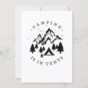 Camping - Camping is in Tält Inbjudningar