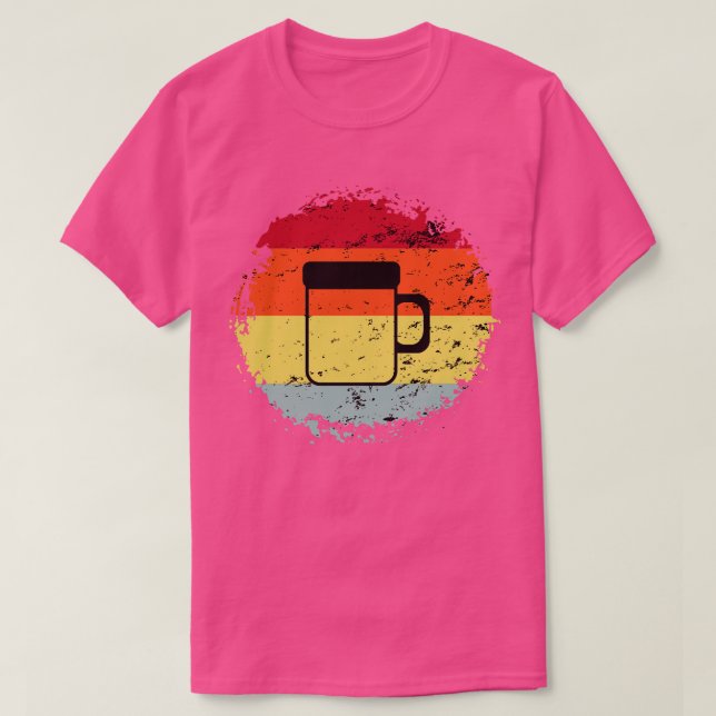 Camping Camping Mugg T Shirt (Design framsida)