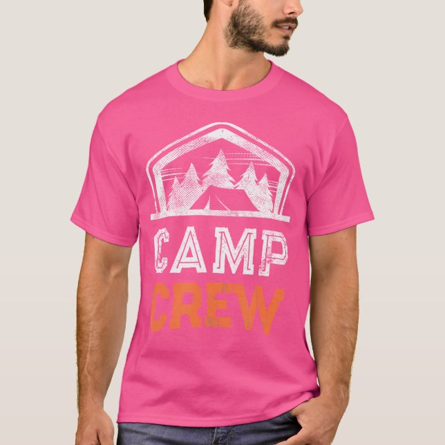 Camping Camping Personal Camp Crew Sommarkusins T Shirt (Framsida)
