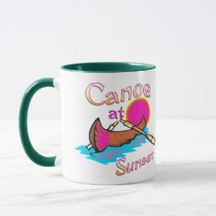 Camping Canoe Mugg