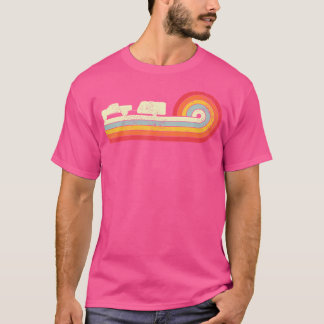 Camping Caravan Retro Vintage Lastbil Travel Trail T Shirt