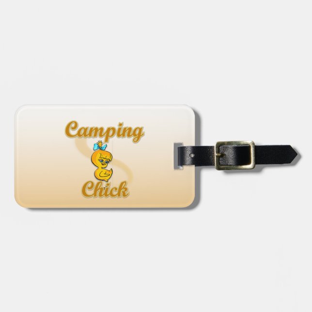 Camping Chick Bagagebricka (Horisontell Framsida)