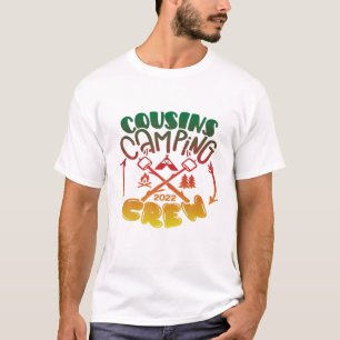 Camping Cousins Crew 2022 Family Matching T Shirt