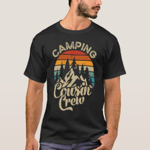 Camping Cousins Crew Camp Familj utomhus, sommar T Shirt