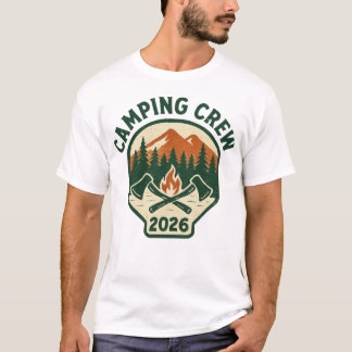 Camping Crew 2026 T Shirt