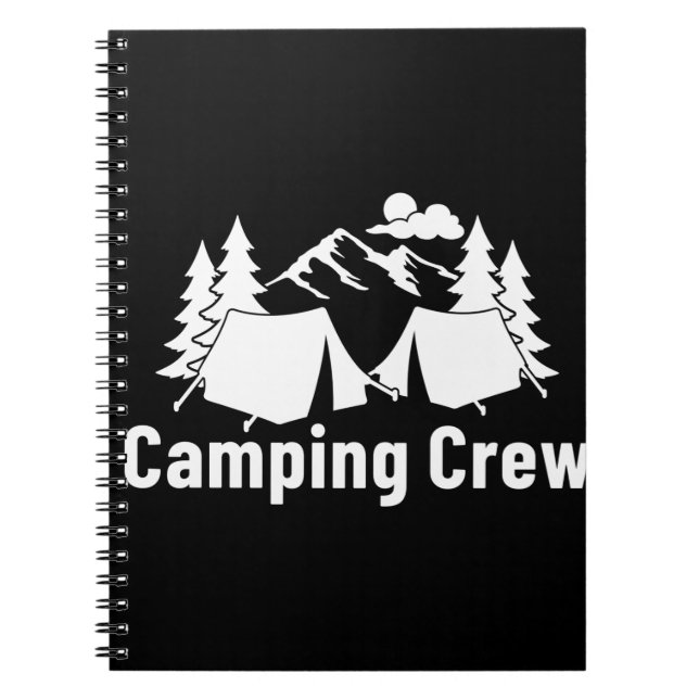Camping Crew Anteckningsbok (Framsidan)