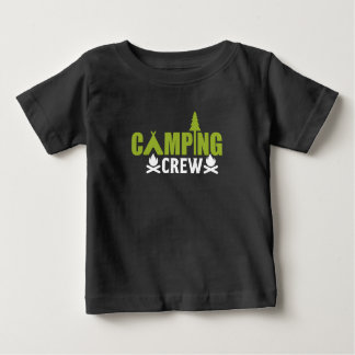 Camping Crew barn camping t-shirt