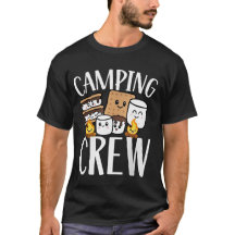 Camping Crew Cute S'mores Marshmallow Campfire