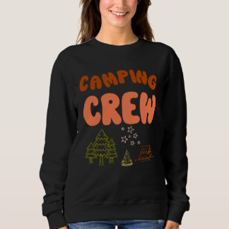 Camping Crew  For Family Camping Trip Retro New Ca T Shirt