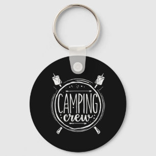 Camping Crew Grupp Matchande T-Shirt Vandring Fami Nyckelring