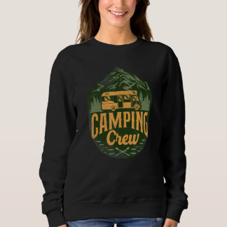 Camping Crew Husbil Husvagn T Shirt