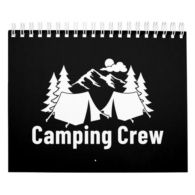 Camping Crew Kalender (Omslag)