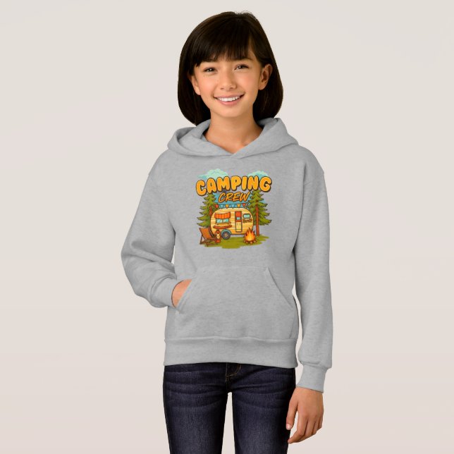 Camping Crew T Shirt (Hel framsida)