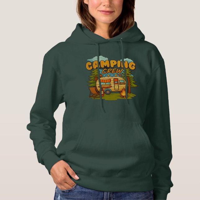 Camping Crew T Shirt (Framsida)