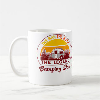 Camping Dad Motorhome Caravan Camper Dad Kaffemugg