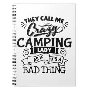 Camping Dam Anteckningsbok