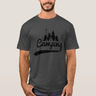 camping deluxe vänner t shirt
