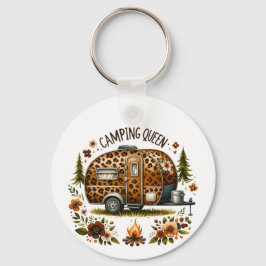 Camping Drottning Nyckelring