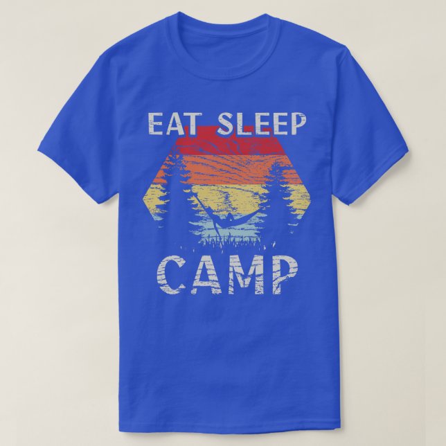 Camping Eat-viloläge T Shirt (Design framsida)