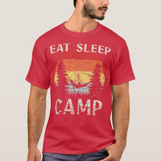 Camping Eat-viloläge T Shirt