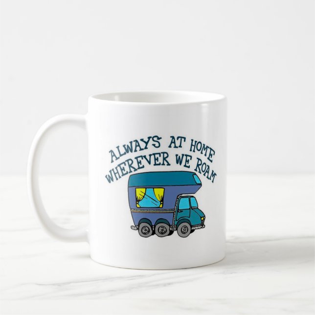 Camping eller husbil kaffekopp (Vänster)