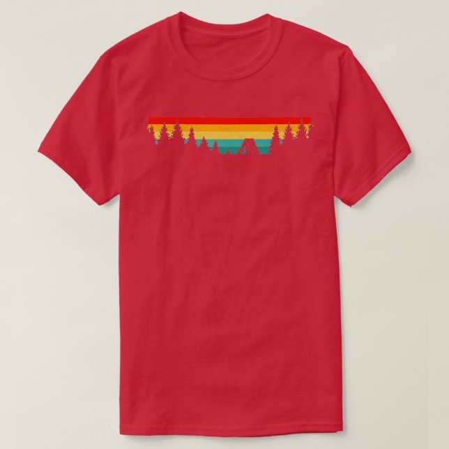 Camping Exdoor Clothing Camping T Shirt (Design framsida)