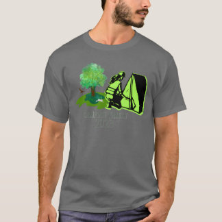 camping familj 2023 rolig t shirt