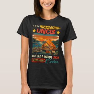 Camping farbror definition mycket coolare fars dag t shirt