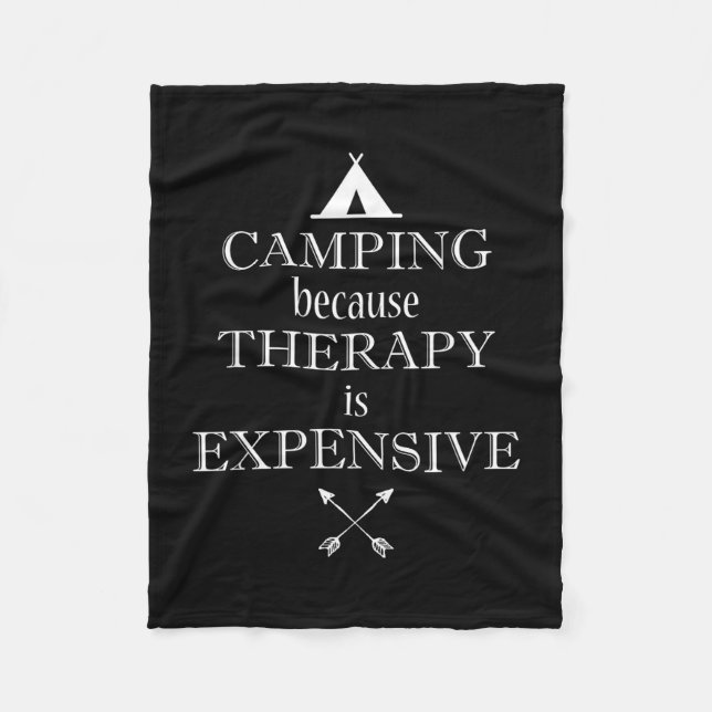 Camping  fleecefilt (Framsidan)