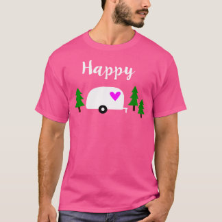 Camping för Camp Shirts T Shirt