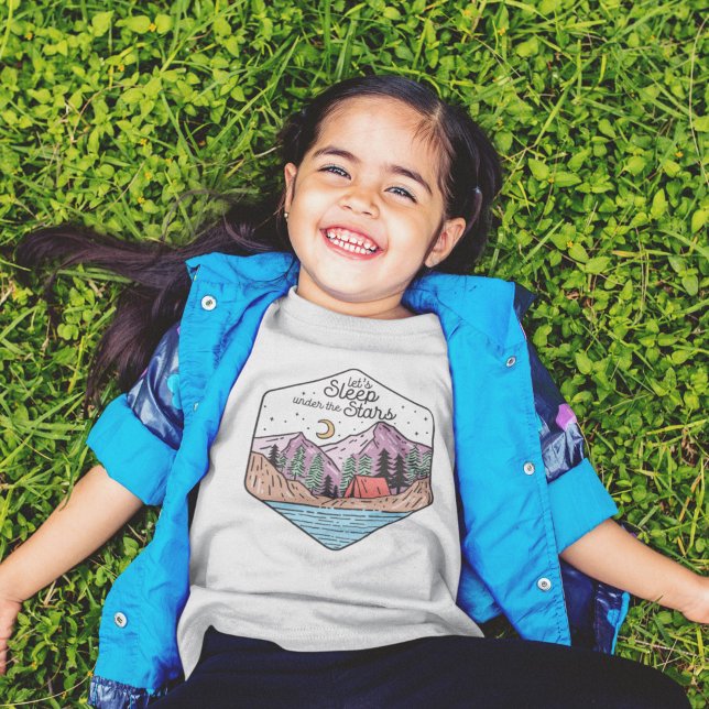 Camping för Cute-familjen T Shirt (Skapare uppladdad)