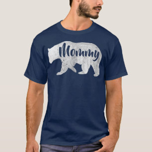 Camping för kvinnans Mamma Bear Fantastisk T Shirt