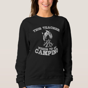 Camping för lärare Gif för lärare T Shirt