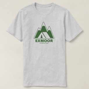 Camping för nationalparksbergen t shirt