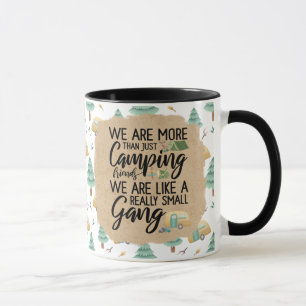 Camping Friends Small Gang Coffee Mugg