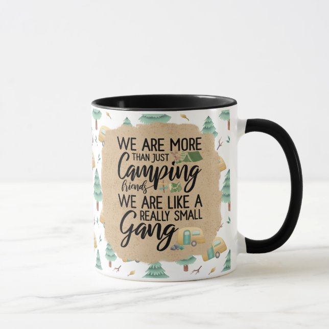 Camping Friends Small Gang Coffee Mugg (Höger)