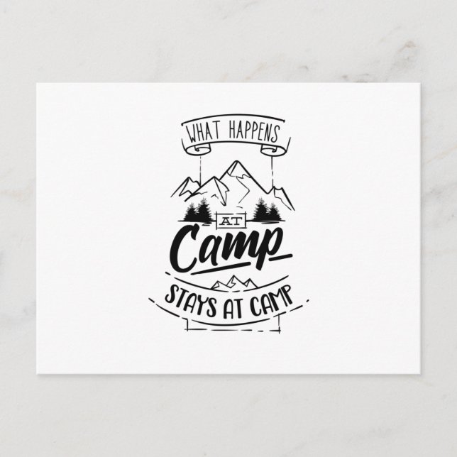 Camping Funny Camper Sayed Campground Vykort (Framsida)