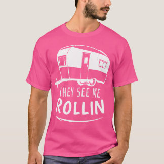 Camping Gift Shirt Rv Camper de Se mig Rollin T