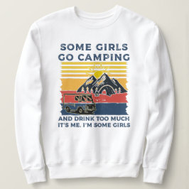Camping Girl Funny Gifts T Shirt