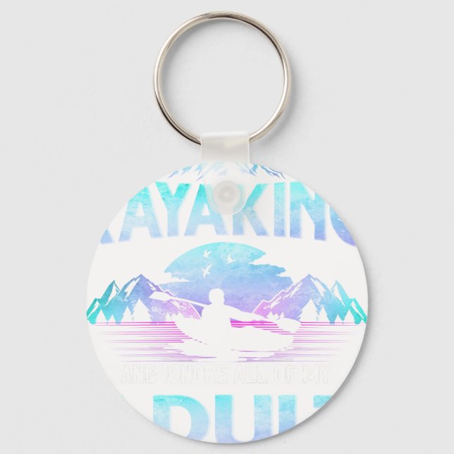 Camping - Gubbe Problem. Nyckelring (Framsida)