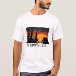 Camping Guru Pappa T-shirt | Nature Älskare